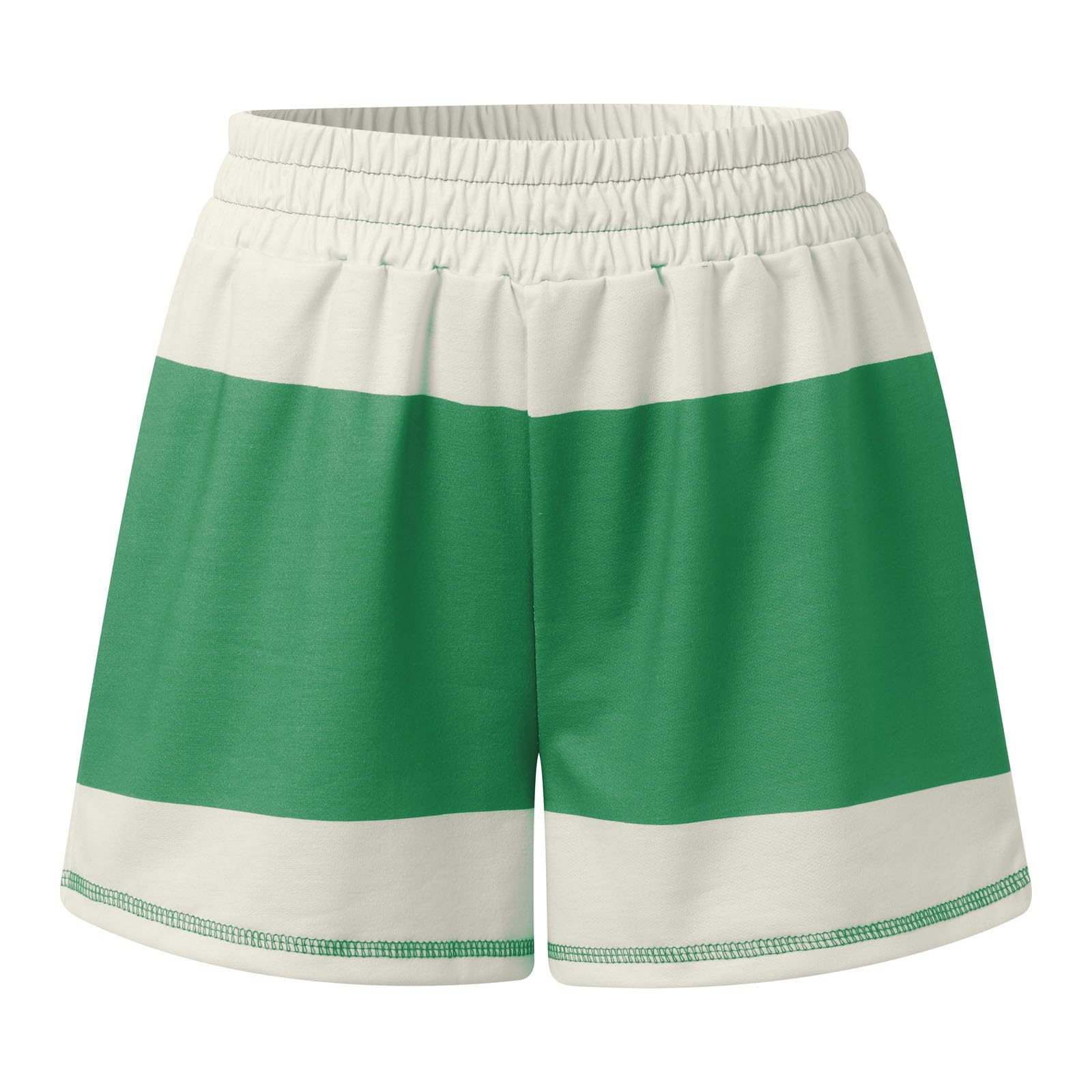 Generisch Survêtement d'été 2 pièces pour femme - Court - Couleur unie - Tenue de détente - Ensemble de vacances - Élégant et décontracté - Survêtement léger à manches courtes et short avec poches