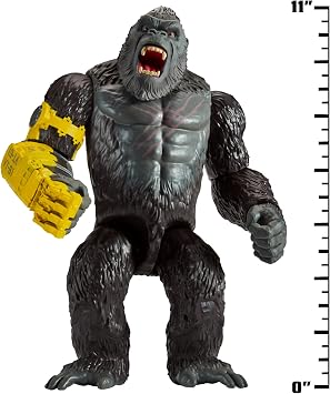 Godzilla x Kong: The New Empire, 11-Inch Giant Kong Action Figure Toy, Iconic Collectable Movie Character, Limited Edition Packaging Inspired by Hollow Earth Landscape, Suitable for Ages 4 Years+