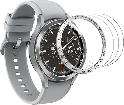 Amazon Kartice Compatible With Samsung Galaxy Watch4 Classic 46mm Galaxy Watch 3 45mm ベゼル 保護カバー アンチリング 9h硬度 傷直し 耐指紋 Galaxy Watch 4 Classic 46mm フィルムガラス シルバー ベゼルリング ガラスフィルム スマートウォッチアクセサリ 通販