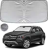 Vista 34 de KAYZT Parasol para parabrisas para Toyota Camry 2012-2017 LE XLE Hybrid SE XSE Sedan plegable, accesorios de ajuste personalizado para ventana