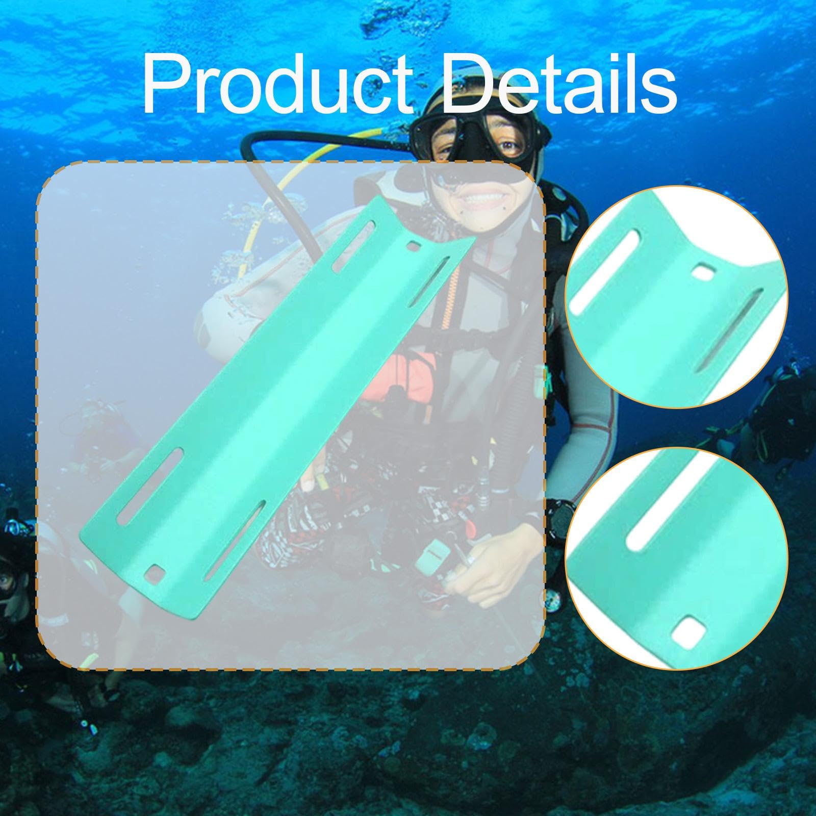 Adaptateur Monobouteille pour Plongée, Support de Bouteille Résistant, équipement de Plongée en Apnée (Gilet Stabilisateur).