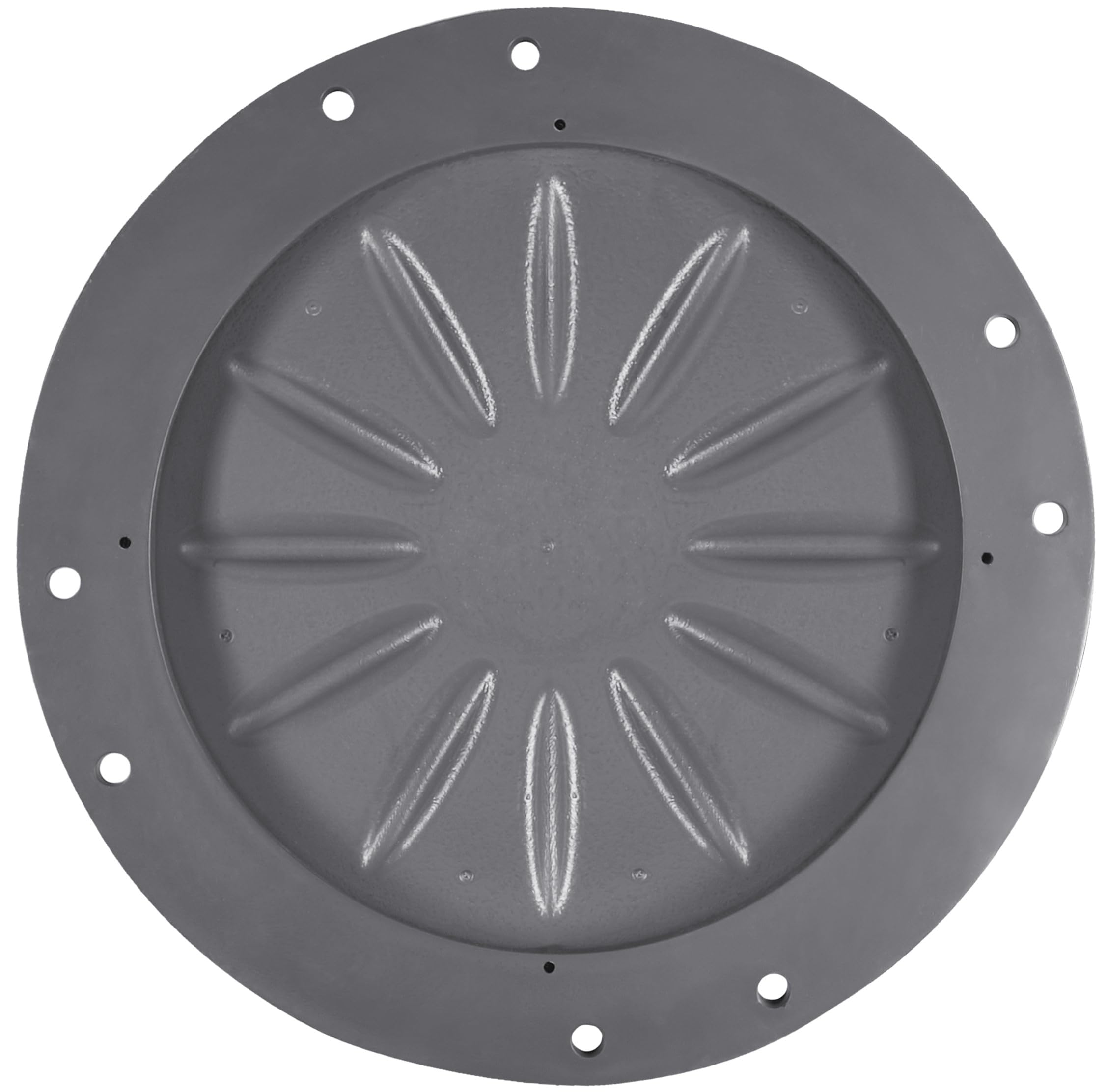 BABYLONPLAST Pokrywa włazu Ø 600/800, obciążenie do 12,5 t (125 kN), tworzywo sztuczne, okrągła pokrywa włazu do kanału B125, obciążalność na mróz i wysoką temperaturę, system bezpieczeństwa EN - 124