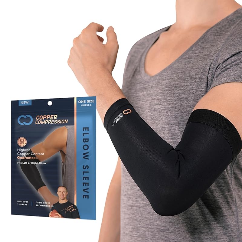 Copper Compression Recovery Elbow Sleeve