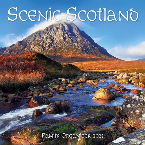 2021 Calendar Scenic Scotland Family Organiser