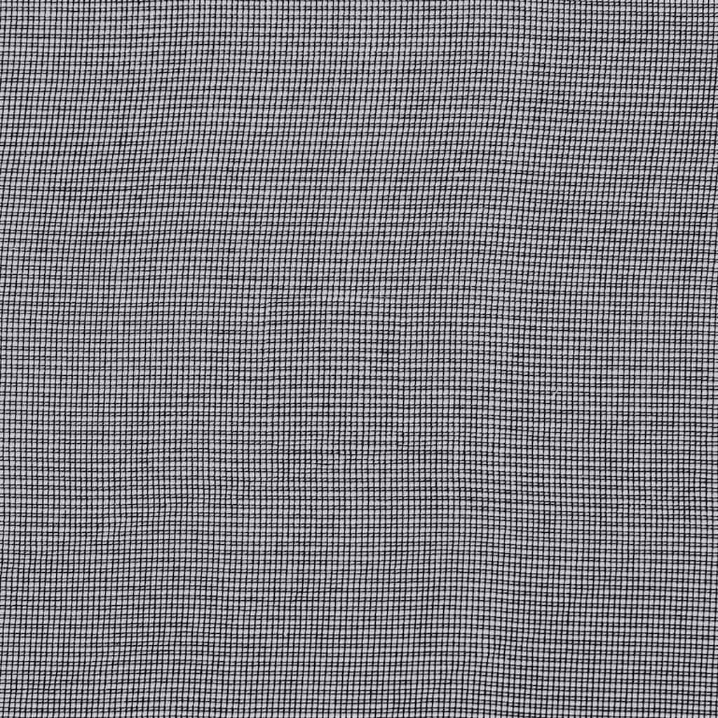 Lot de 2 rideaux en voile avec passe-tringle - Noir - 140 x 260 cm - En polyester - Décoration de fenêtre - Protection contre les regards indiscrets et la diffusion de la lumière dans le