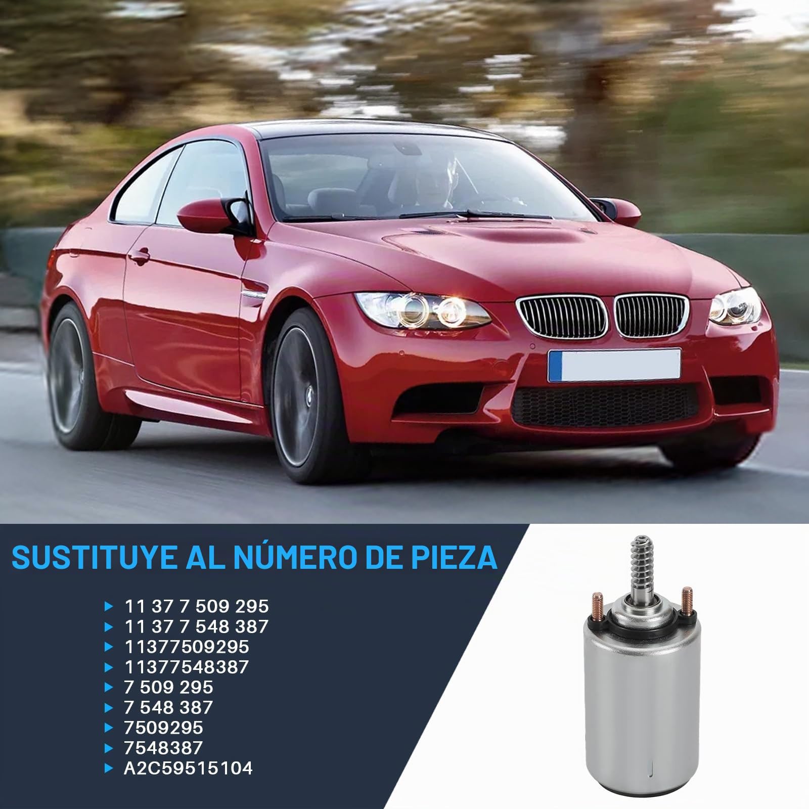 7509295 Accionamiento de eje excéntrico con junta basculante compatible con 1 3 X1 X3 Z4 E46 E85 E83 E81 E90 E91 E92 E93 E82 E88 E84 E87# 11377548387 11377 509295