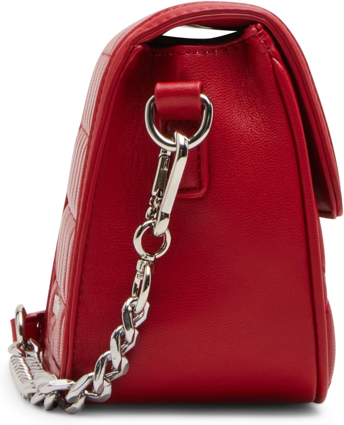 Steve Madden Carla Mixed Quilt Flap Crossbody