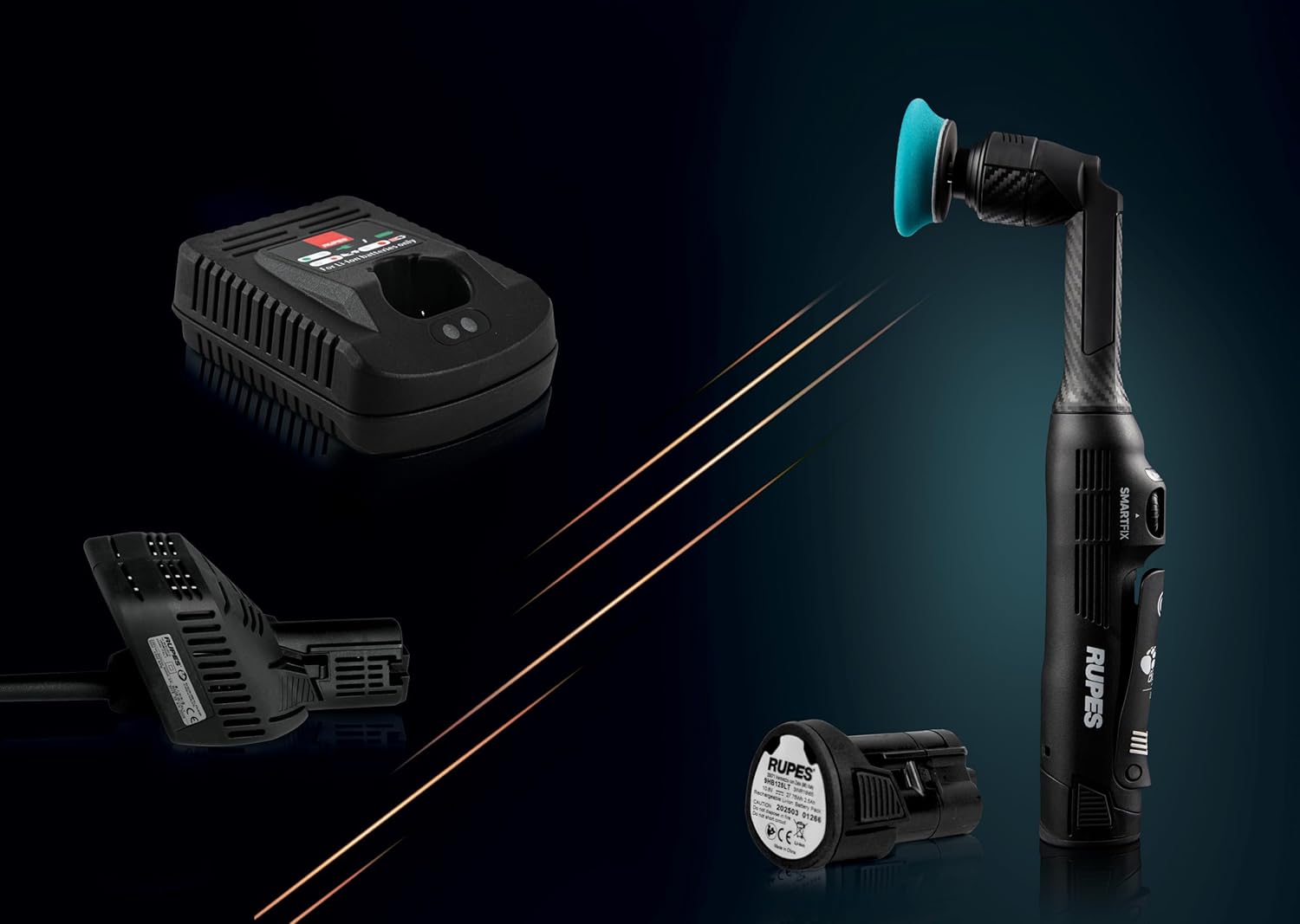 Rupes HR81MLII/US/LUX iBrid NANO2 POLISHER in Systainer Kit 120V 60Hz USA Plug