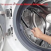 Vista 5 de Paquete de 3 cepillos de limpieza de huecos, cepillo de limpieza de hendiduras, cepillo limpiador de lechada de azulejos, cepillo de cerdas duras