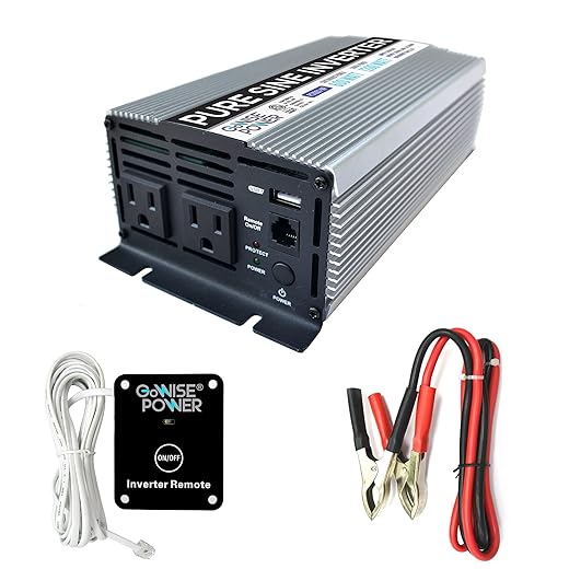 4. GoWISE Power Pure Sine Wave Inverter