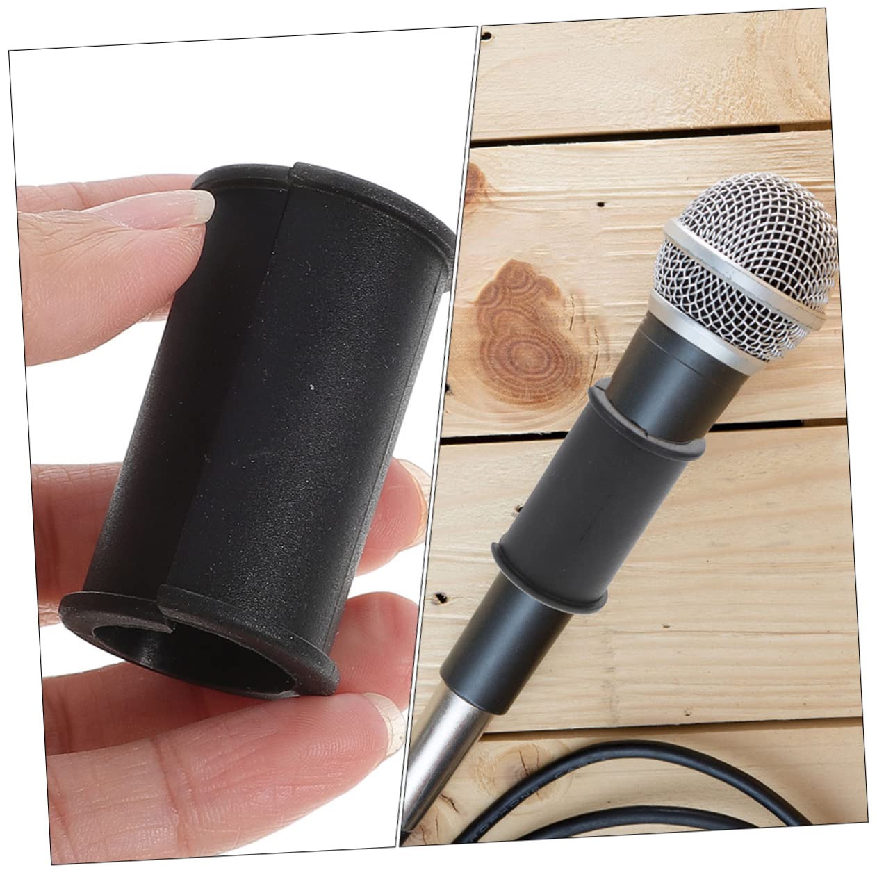 Artibetter 16pezzi Supporto Antivibrazione Per Microfono Gomma Di Gasket Per Montaggio Mic Accessori Pratici e Leggeri Per Streaming e Registrazione Audio