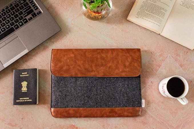 OON Felt Laptop Sleeve - Classy-11 Inch-Grey