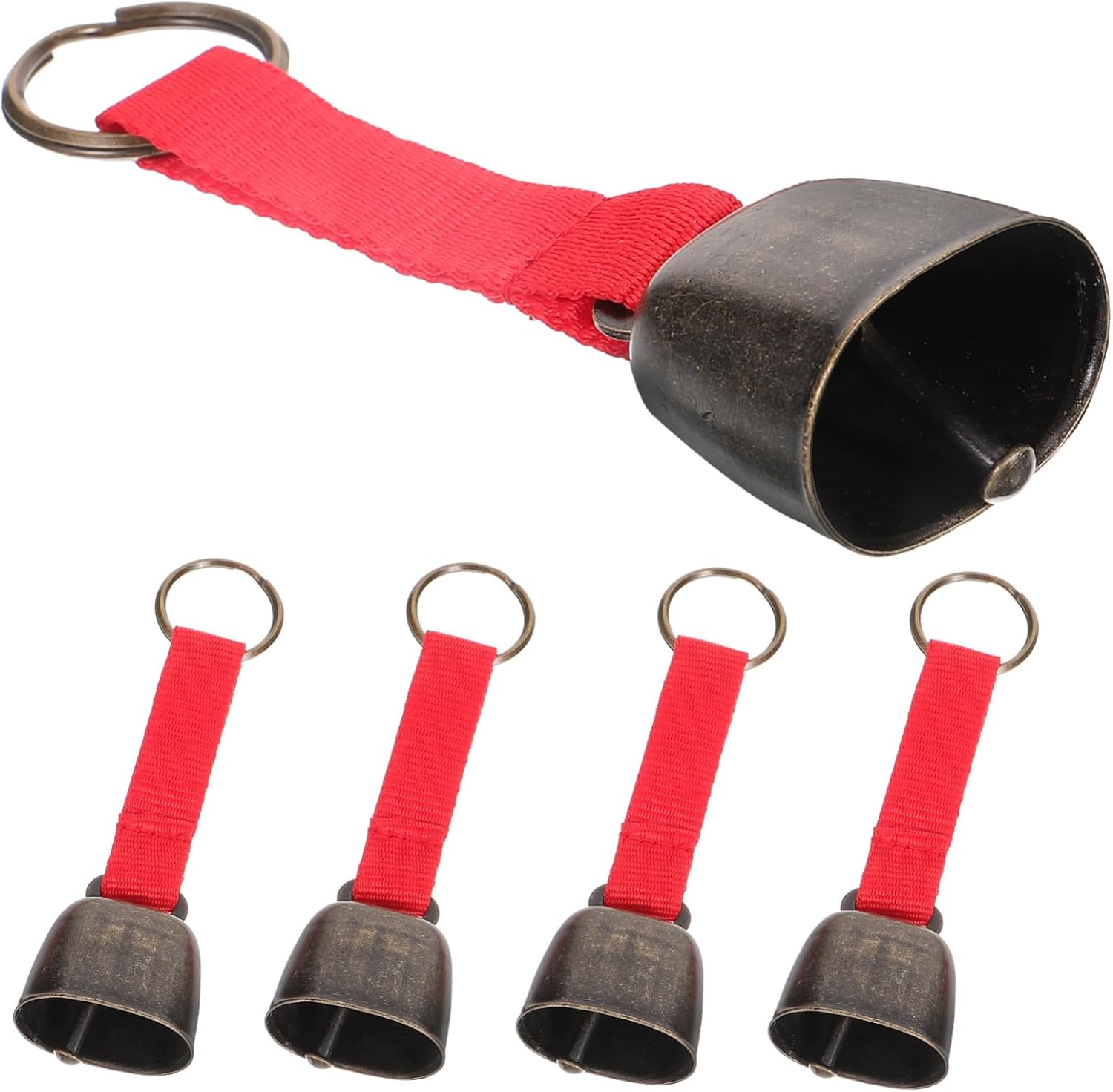 20pcs Loud Bear Bell for Hiking and Camping Vintage Camping Bell Strap for Outdoor Activities and Animal Safety