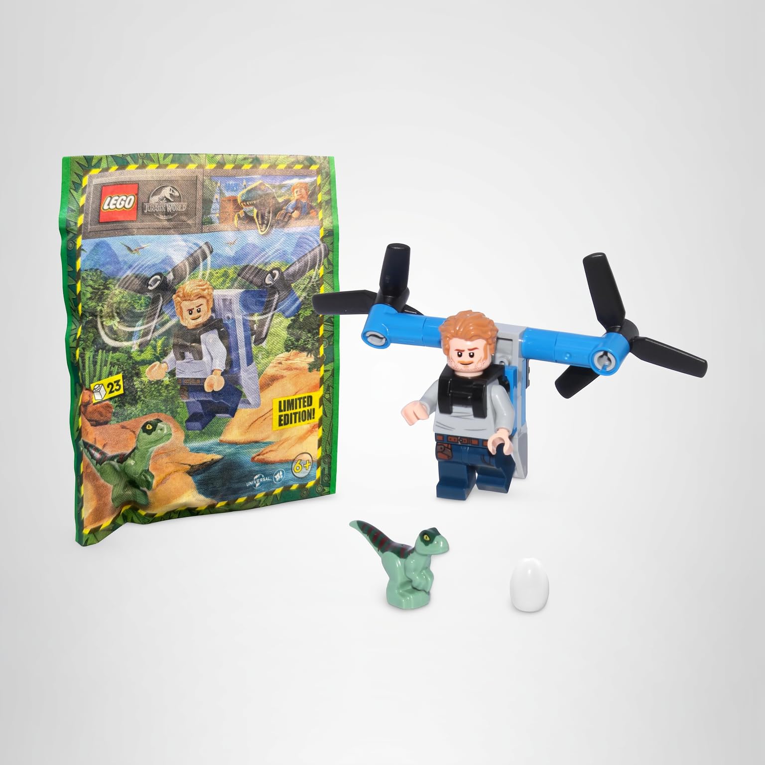 Amazon.com: LEGO Jurassic World Dominion - Owen Grady Minifigure