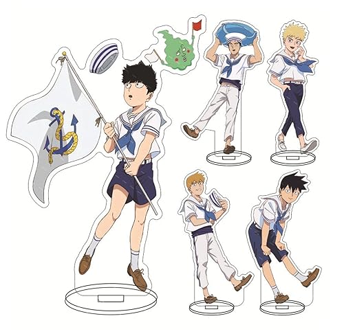 ISaikoy Set of 5 Anime Mob Psycho 100 Acrylic Stand