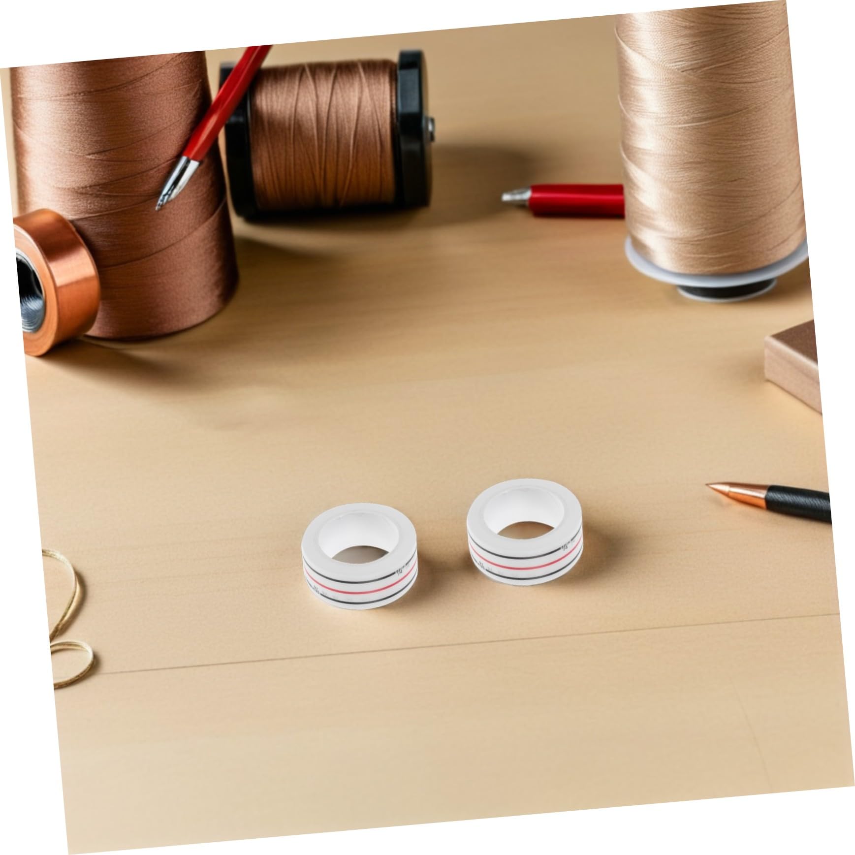 Anneome 6 Cintas De Papel para Manualidades Cintas De Costura Diagonal Pegatinas para Álbumes De Recortes