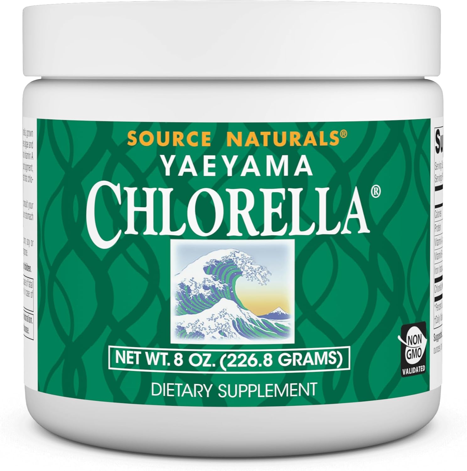 Source Naturals Chlorella, from Yaeyama Powder, 8 Ounce