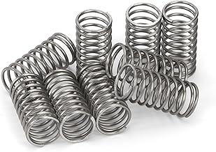 Compression Spring Stainless Steel Spring Compression Springs 20 mm Wire Diameter 0.9 mm Inner Diameter 8 mm Length 20 mm Maximum Spring Force 0.8 kg Pack of 10