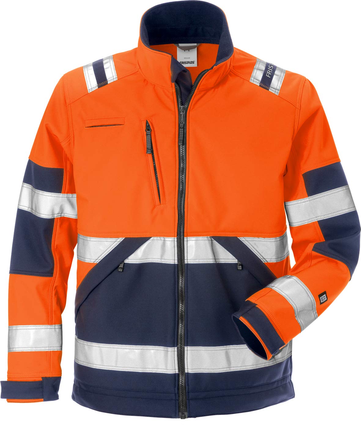 Fristads Workwear 125024 - Giacca softshell ad alta visibilità, classe 2, 4083 WYH