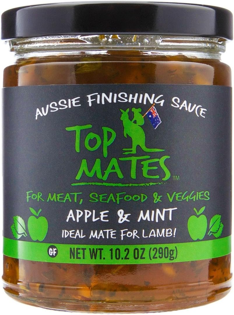Top Mates Apple & Mint 10.2oz Aussie Finishing Sauce