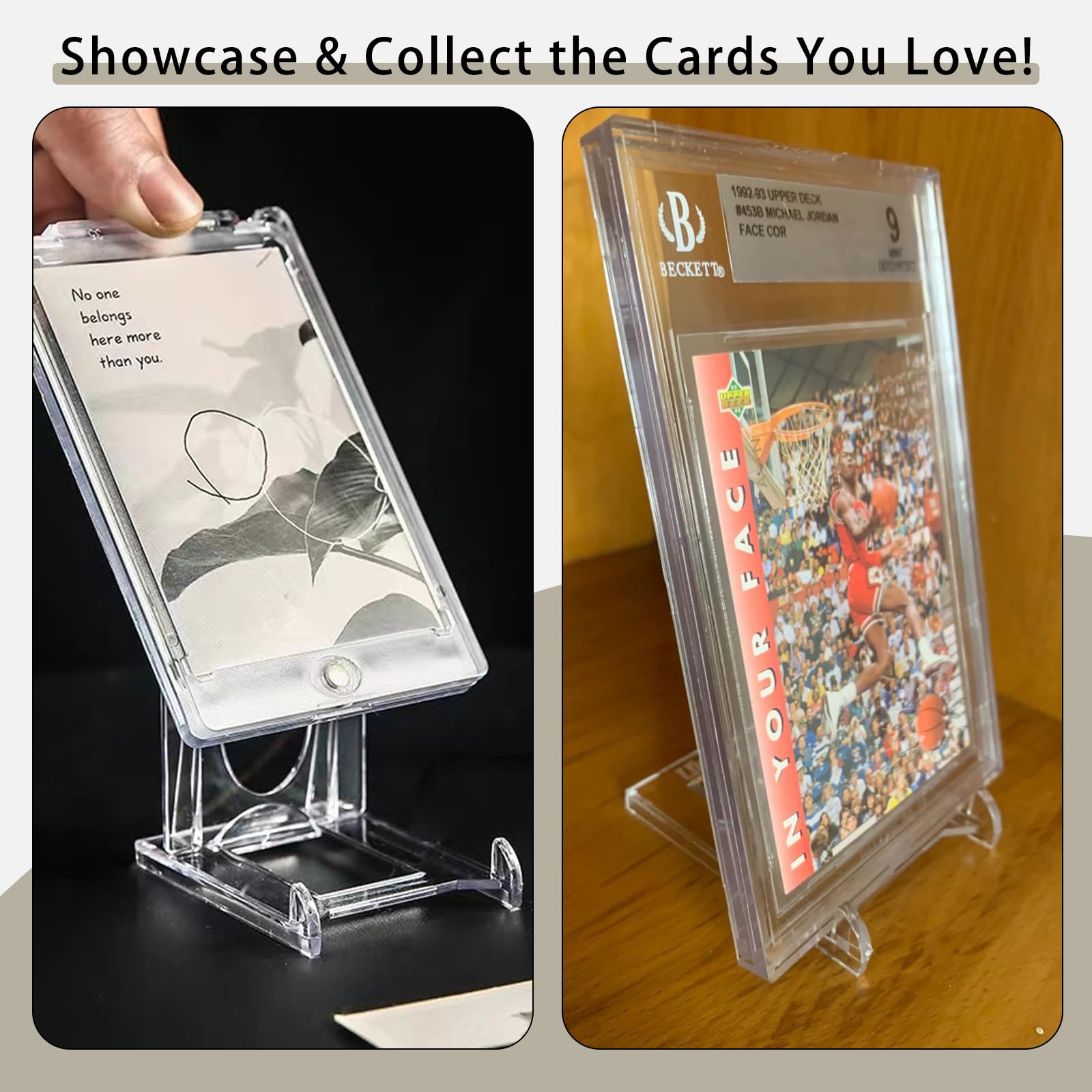 Présentoir Mural Pour Cartes De Sport De Collection De Studio Decor 10676153