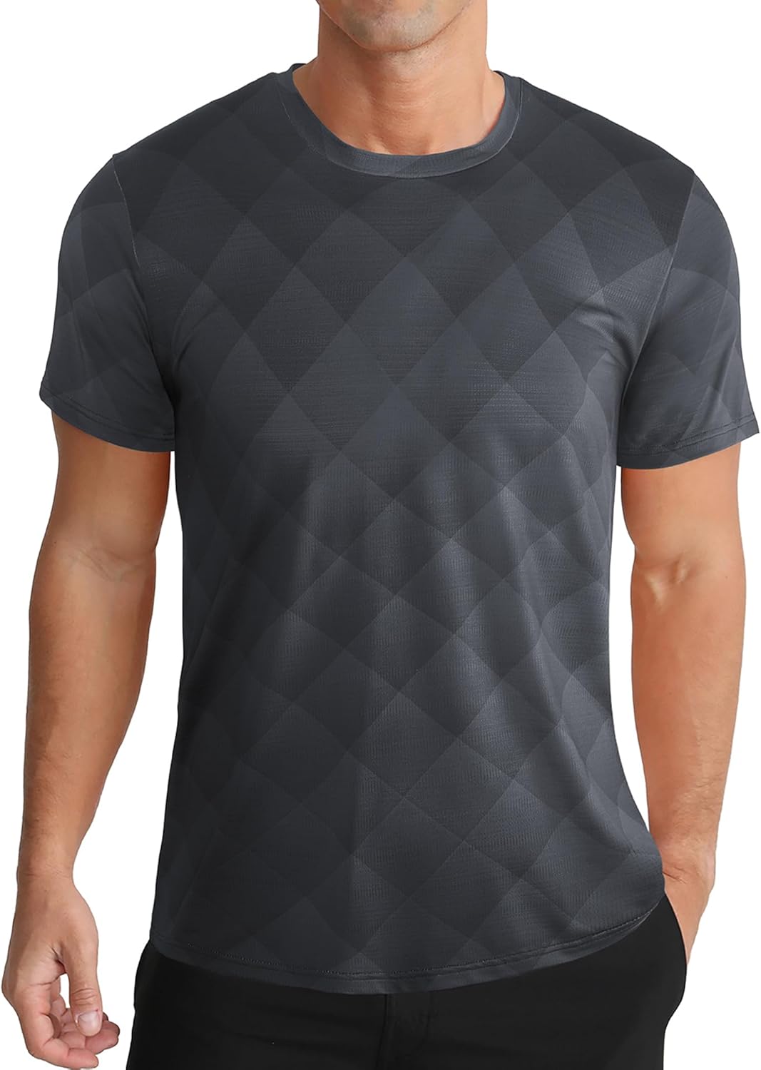 Men’s Quick-Dry Athletic T-Shirt for Running & Gym Workouts Men’s Quick-Dry Athletic T-Shirt for Running & Gym Workouts