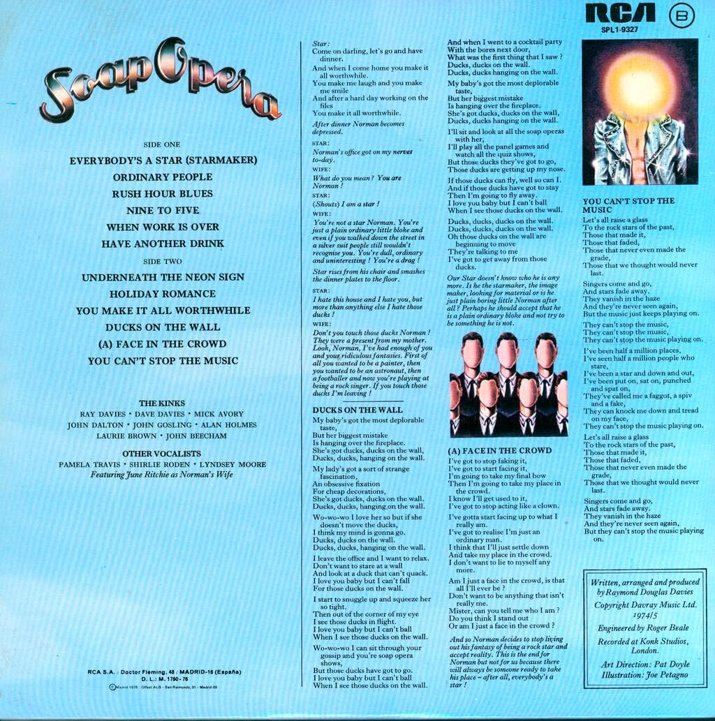 A soap opera (1975) / Vinyl record [Vinyl-LP]
