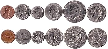 Amazon.co.jp: アメリカ合衆国からの硬貨6枚 | アメリカのコイン