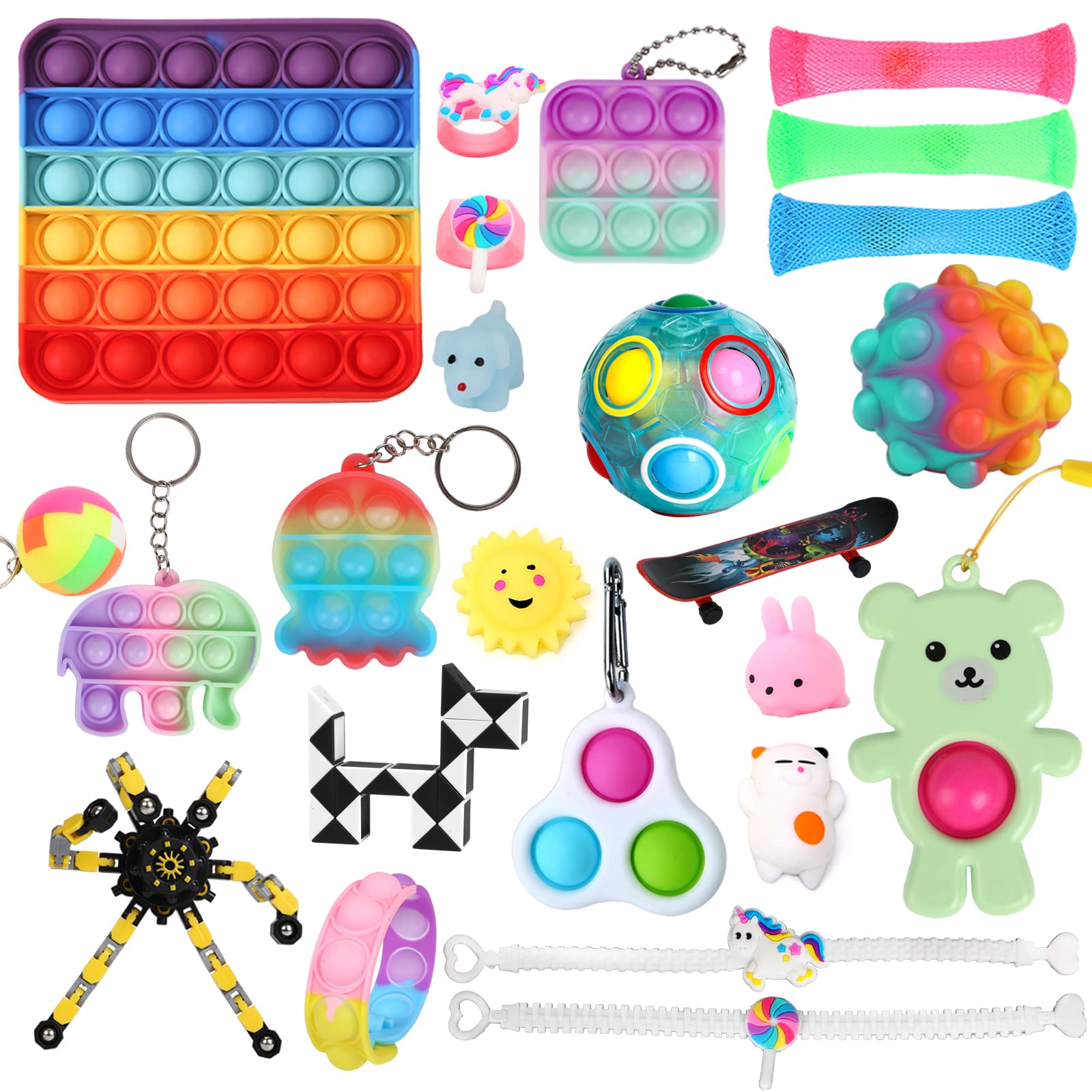Where To Buy Fidget Toys Near Me Buy Fidget Toys Set, Sensory Fidget Toy Pack for Kids and Adults with