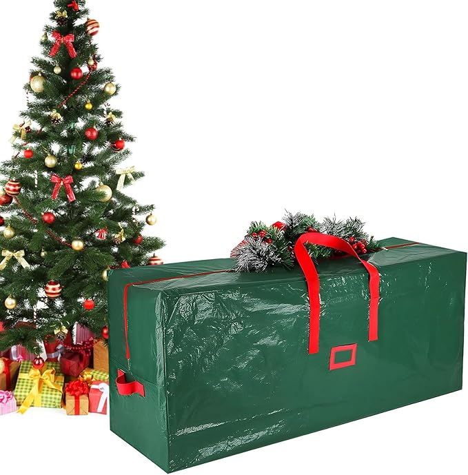 Borsa Per Albero Di Natale 180 Cm - Custodia Impermeabile, Trasporto Facile, Riposo Ordinate - Foto 5
