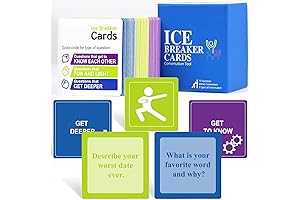 Chiazllta Conversation & Connection Cards: Unlock Team Bonding and Foster Workplace Harmony