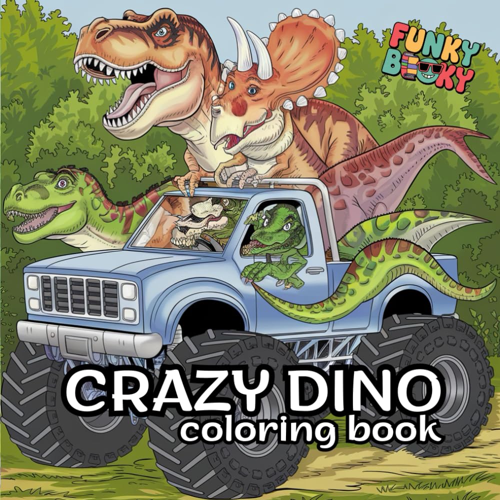 Colorful Prehistoric Creatures: A creative Coloring Book for Little Artists - Adventure Awaits!: Dive into a World of Colors with Unforgettable Dinos!