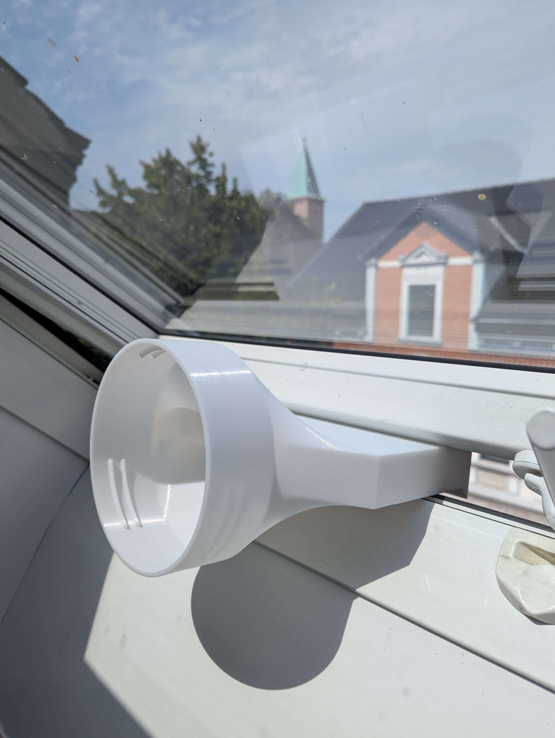 Dachfenster Adapter Klimaanlage Kompatibel mit Velux 14,5cm Schlauch
