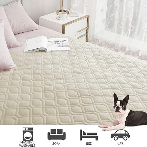 Miniatura 60 de Ameritex - Manta impermeable para cama de perro, manta reversible para muebles, cama, sofá