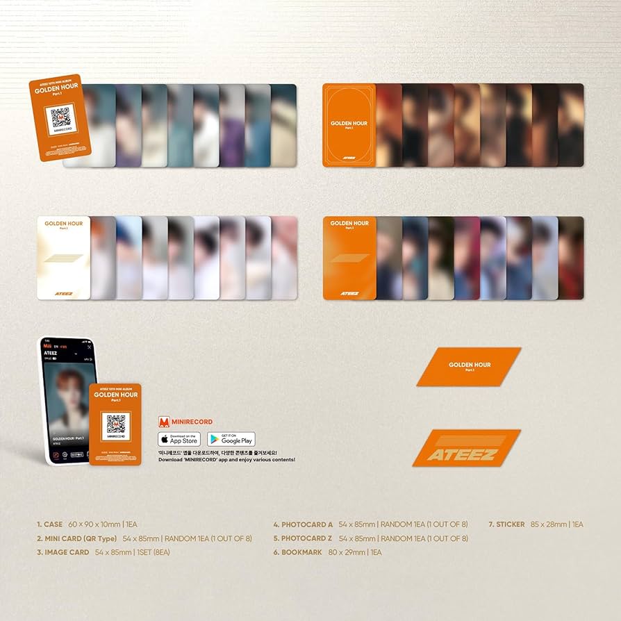 ATEEZ ⑨ ATEEZ 9th Mini Album THE WORLD EP.2 OUTLAW Platform Ver QR