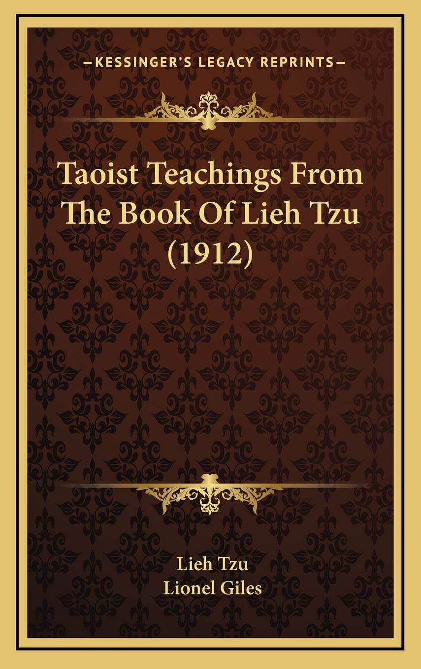 Taoist Teachings From The Book Of Lieh Tzu (1912)