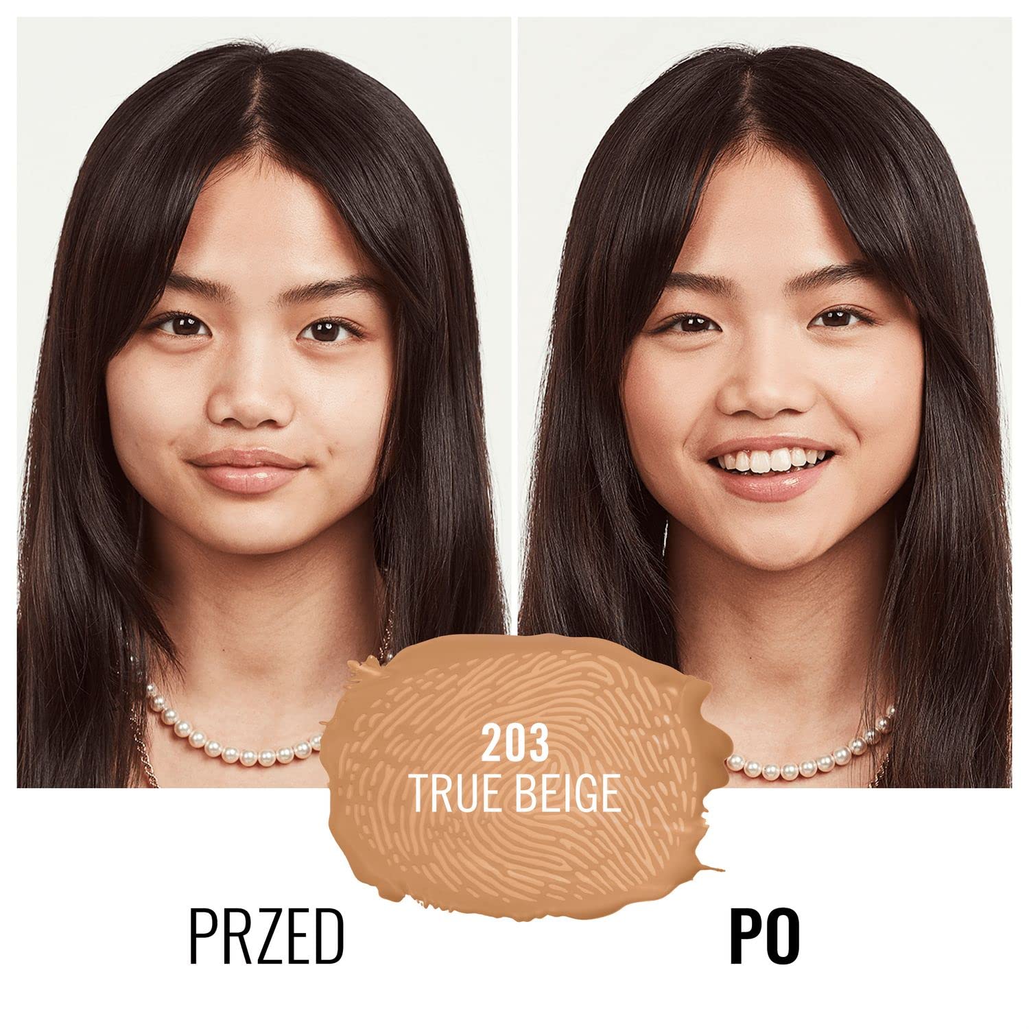 Rimmel Match Perfection nawilżający podkład do twarzy nr 203 - True Beige