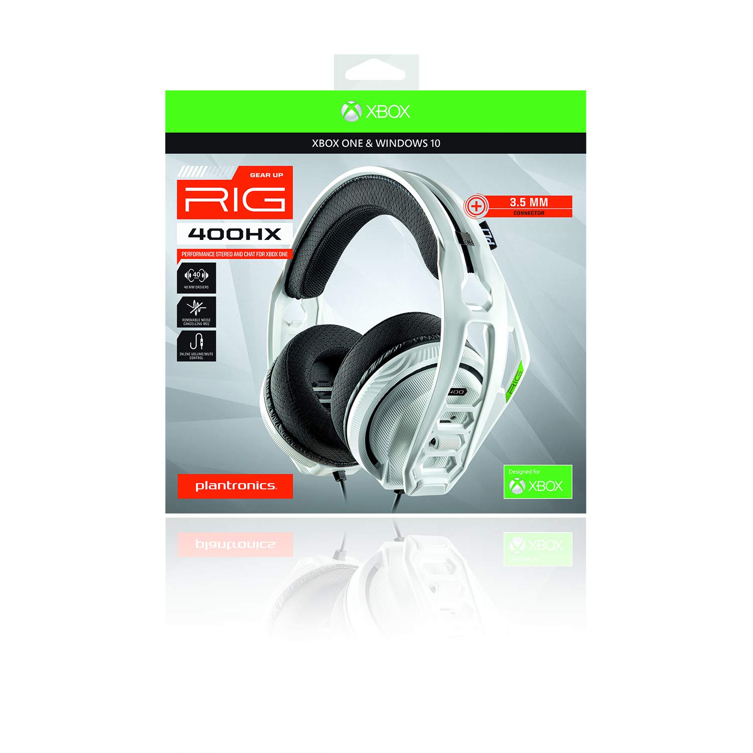 Nacon RIG Series 300 PRO HX Casque de jeu multiplateforme Blanc