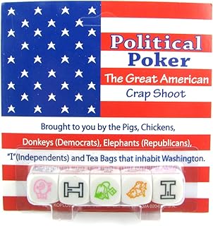 Koplow Games Political Poker Dice Game