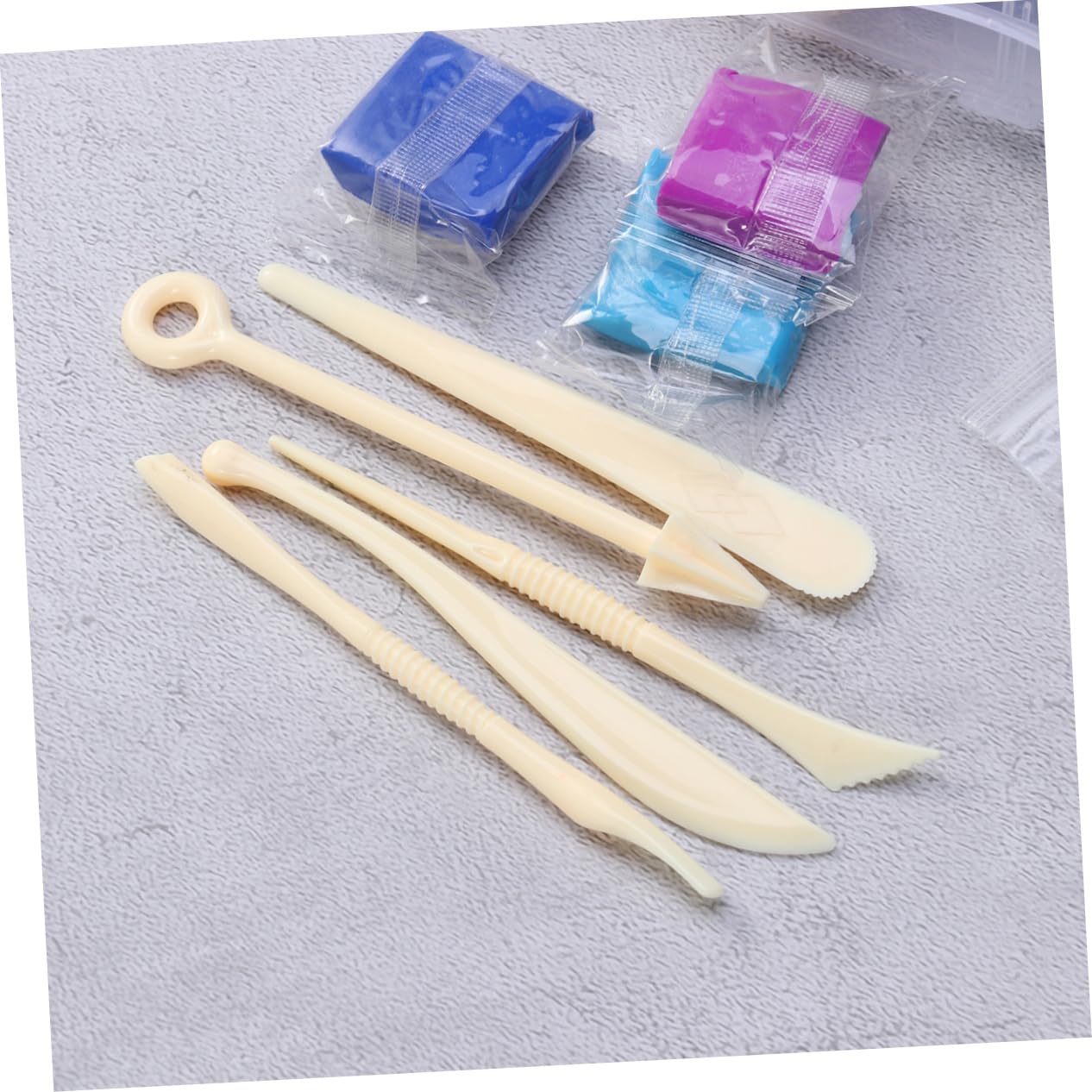 Artibetter Kit de Arcilla Polimérica 24 Colores para Niños y No Pegajosa Incluye Herramientas Creativo y Educativo para Manualidades y Juguetes