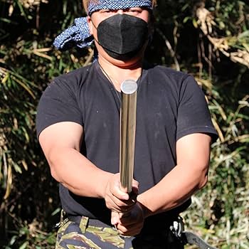 Amazon | 鍛錬棒 (4kg) ステンレス製 長さ約80cm 重さ約4kg 鍛錬