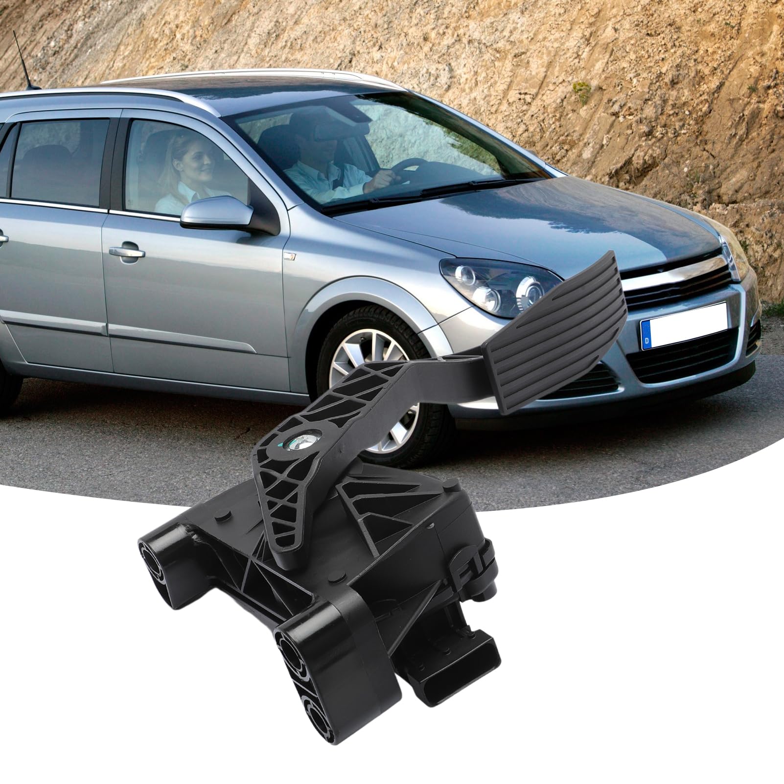 Sensor Fahrpedalstellung für Astra G CC Elektronisches Gaspedal Kompatibel mit Cabrio H GTC Caravan Zafira A 9157998 848003