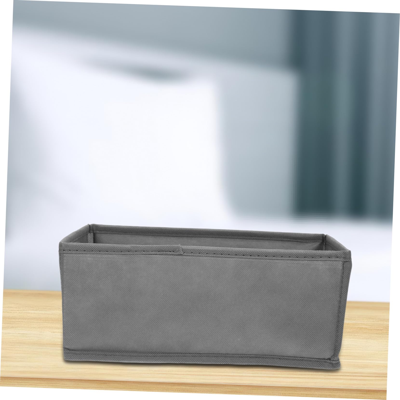 Organizador de Calcetines 6 Piezas para Ropa Interior y Cajones, Compartimentos Separados y Diseño sin Tapa para Armarios y Cómodas