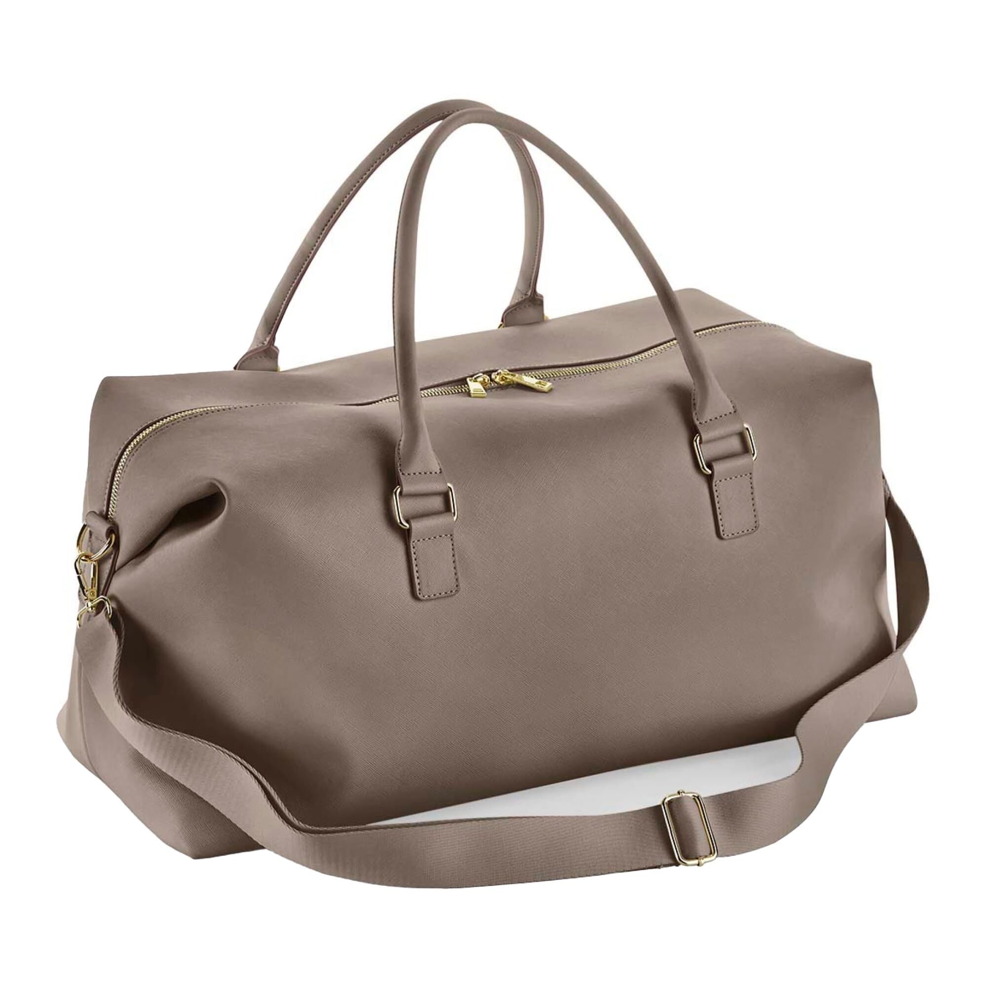 BagBase BG759 Boutique Weiche Umhängetasche, zeitloses, weiches Design, Lederoptik, PU, ideales Handtaschen- und Reisezubehör für Damen