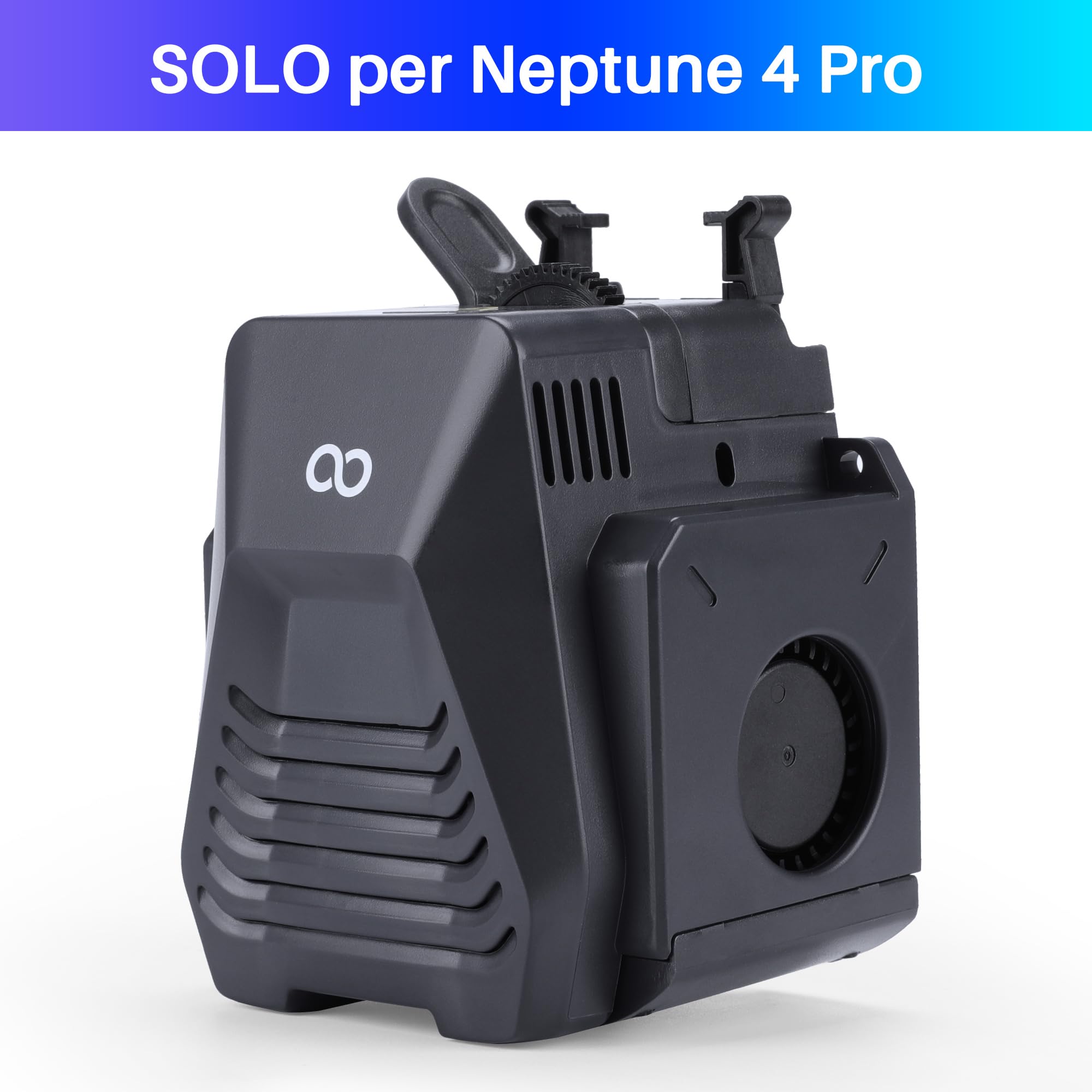 ELEGOO Estrusore per Neptune 4 Pro, Azionamento dell'Estrusore della Stampante 3D, Azionamento Diretto a Doppio Ingranaggio Completamente Assemblato, Accessorio Ufficiale della Stampante 3D