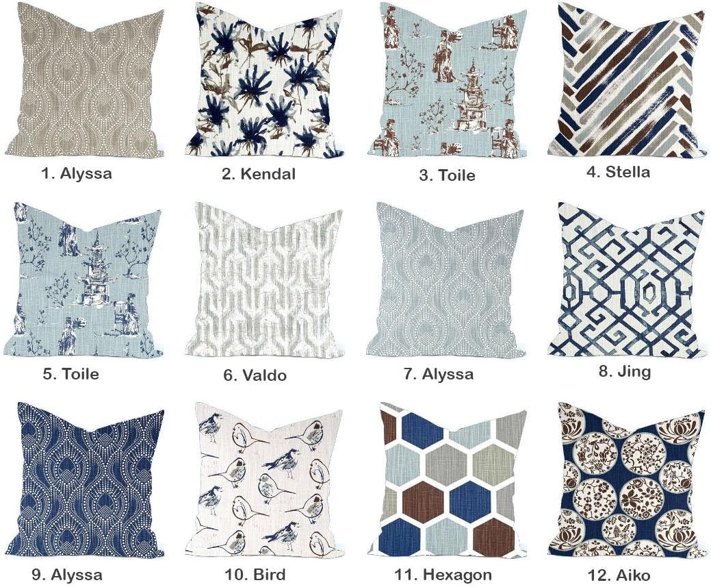 That Dutch Girl One Home Decor Cover, Grey Pillow, Tan Pillow, Decorative Throw Pillow, Decorative Pillow, Accent Pillow, Throw Pillow, Navy Blue Pillow, Aiko Medallion