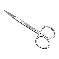 Vista 1 de Cynamed Iris - Tijeras de laboratorio de precisión de microdisección, punta fina recta, perfectas para médicos, enfermeras, EMS, estudiantes