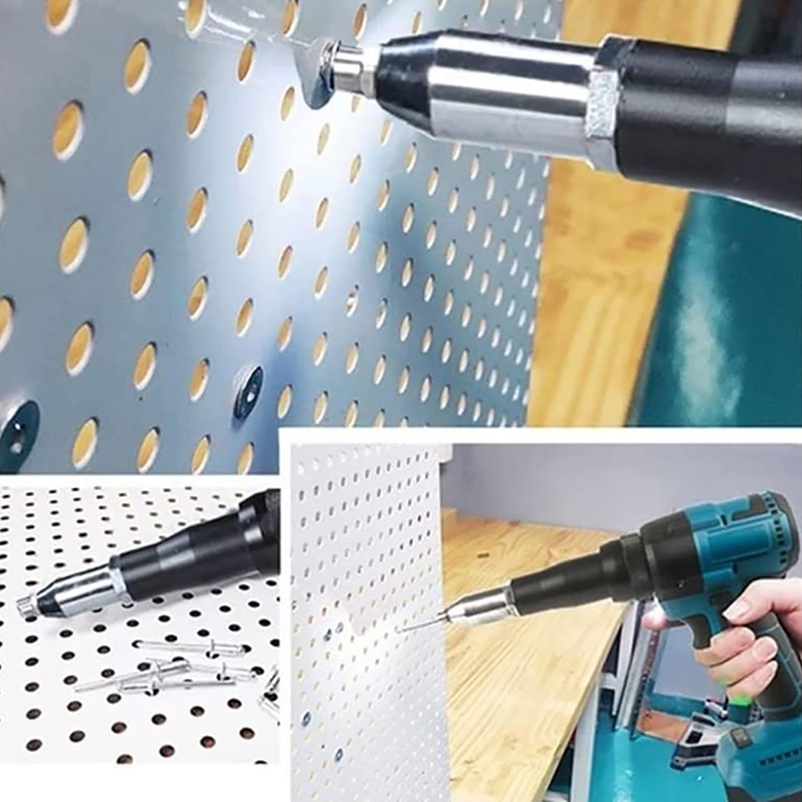 Makita Drill 720W 20000N Brushless Electric Rivet Gun Cordless