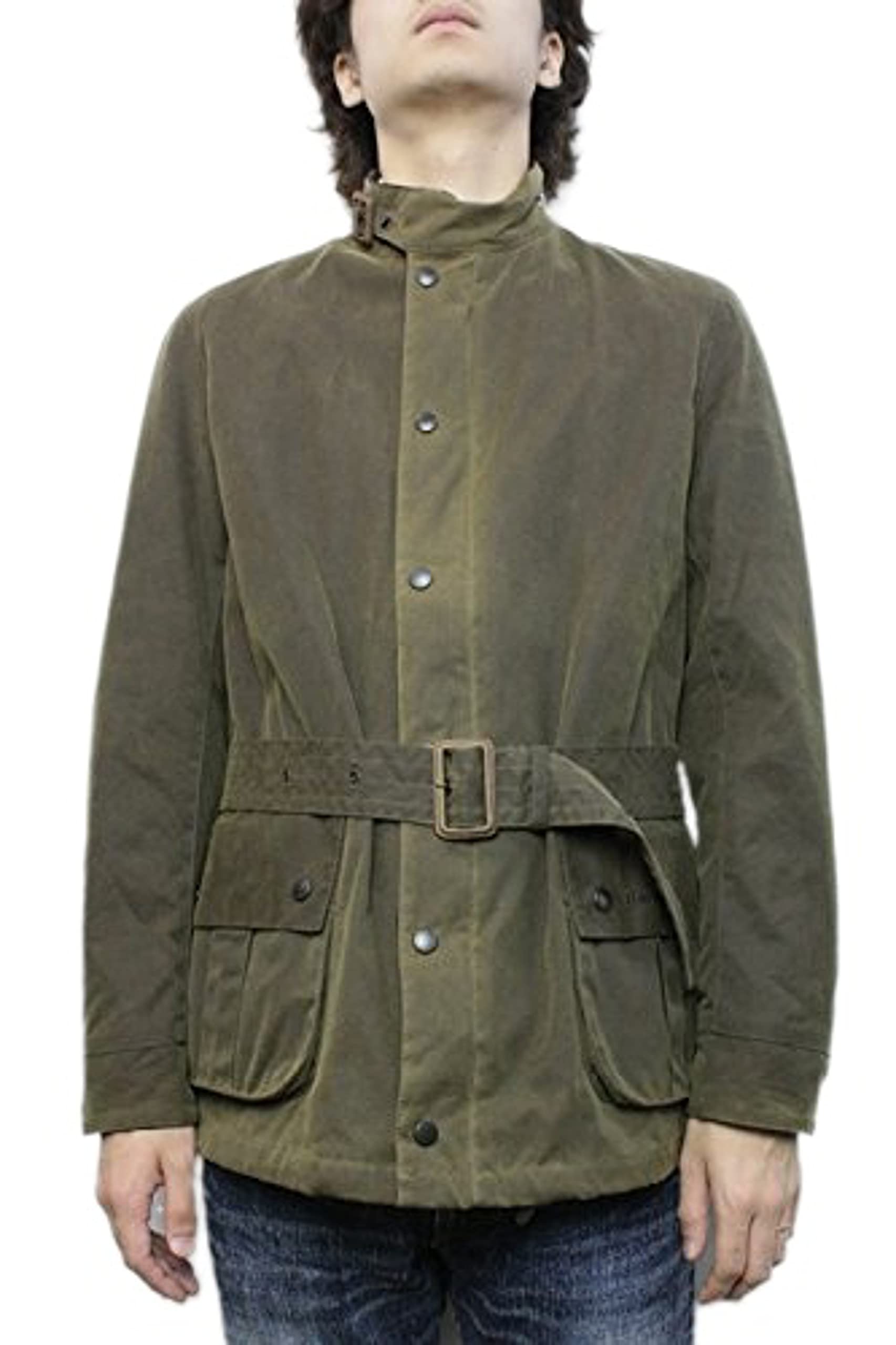 Amazon | [バブアー] URSULA JACKET (OLIVE) (M) | コート・ジャケット