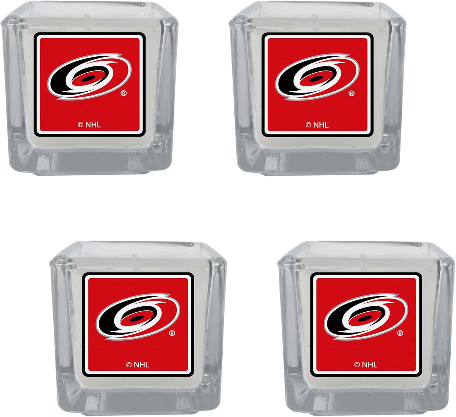 Siskiyou Sports NHL Carolina Hurricanes Scented Candles, 4 pk One Size, Team Colors